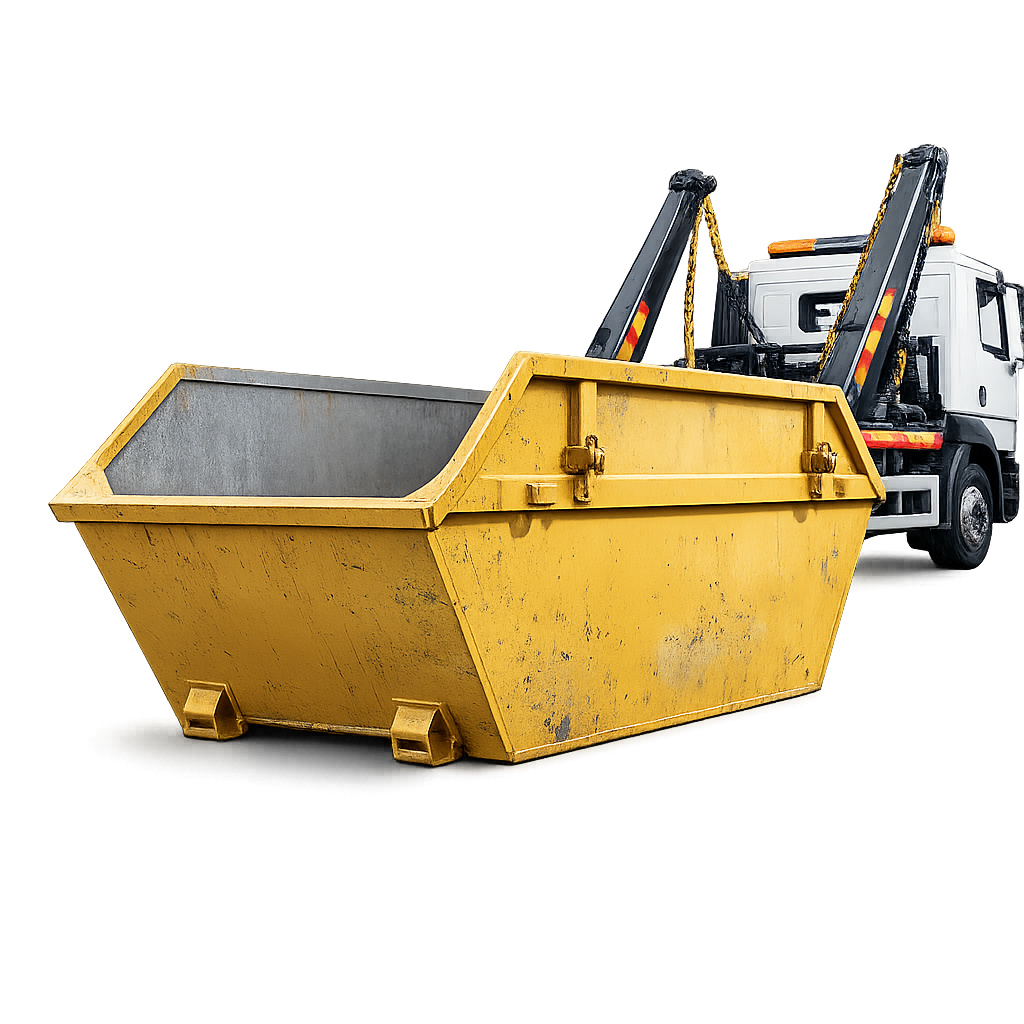 Skip hire illustration